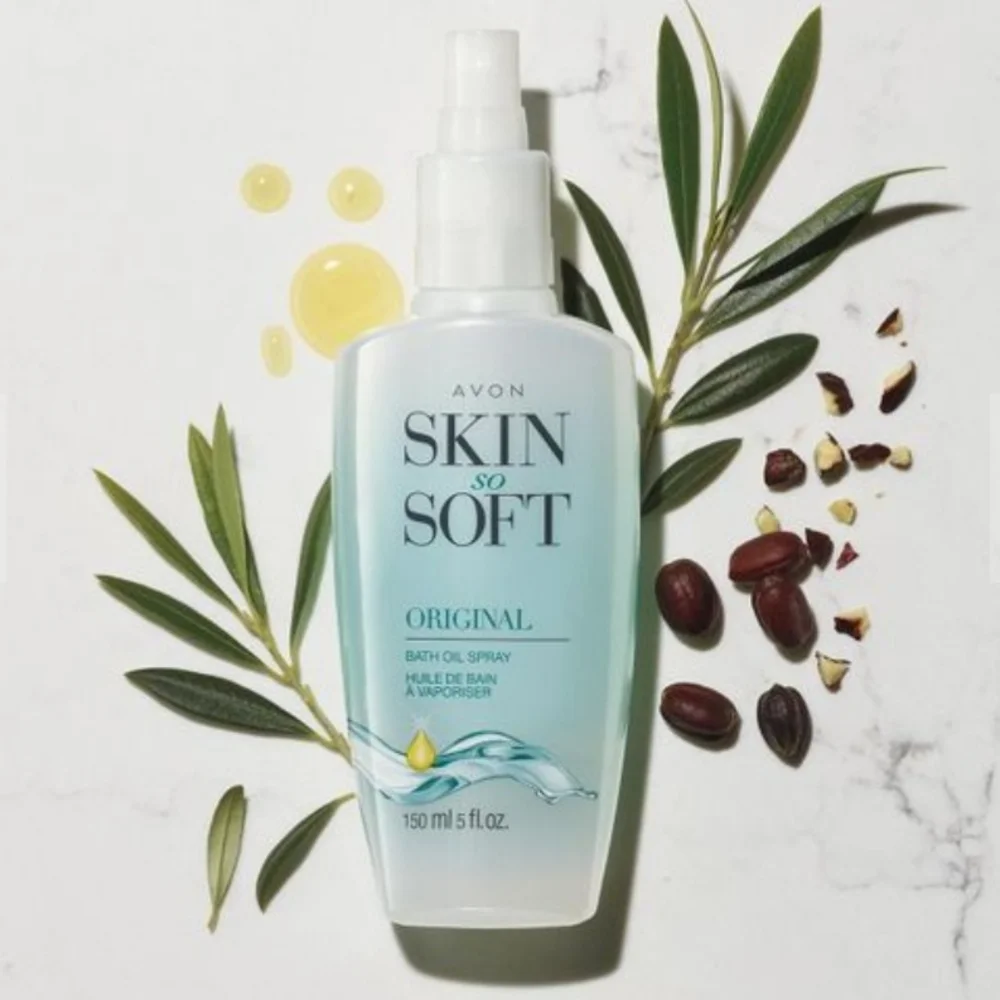 Avon Skin So Soft Original Bath Oil 5oz Spray